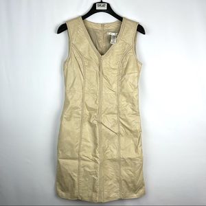 Max Studio Vegan Leather Mini Dress